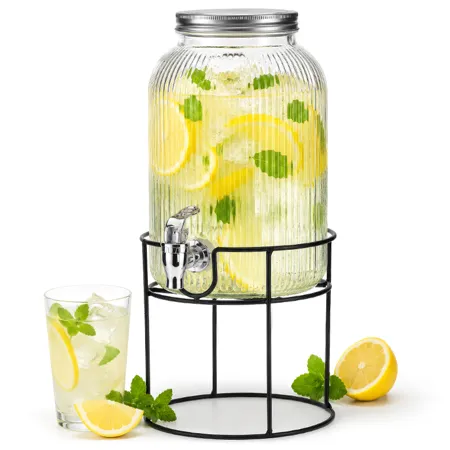 Borcan Limonada 4 L cu Stand si Robinet