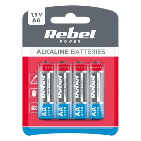 Baterie Alcalina AA 1.5V Blister 4 Buc