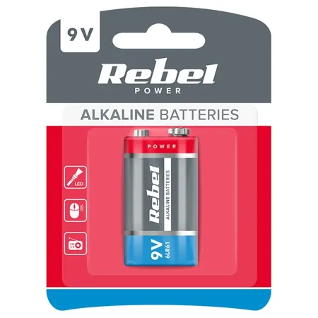 Baterie Alcalina 9V Blister