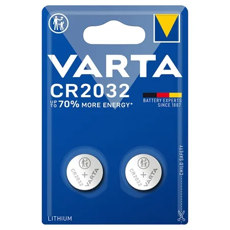 Baterie CR2032 Blister 2 Buc Varta