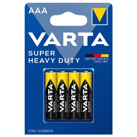 Baterie Super Heavy Duty R03 Bl 4 Buc Varta