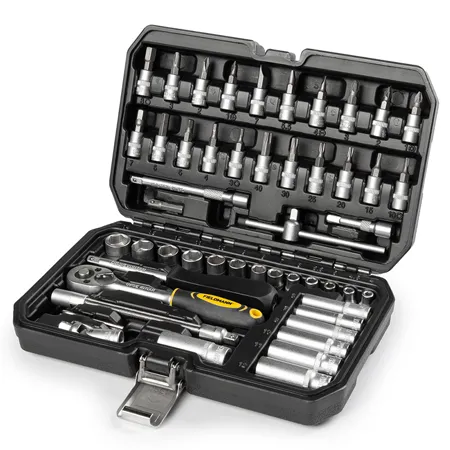 Set Biti cu Cheie Clichet 53 Piese Fieldmann
