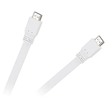 Cablu HDMI - HDMI Alb Plat V1.4 1.8M Cabletech