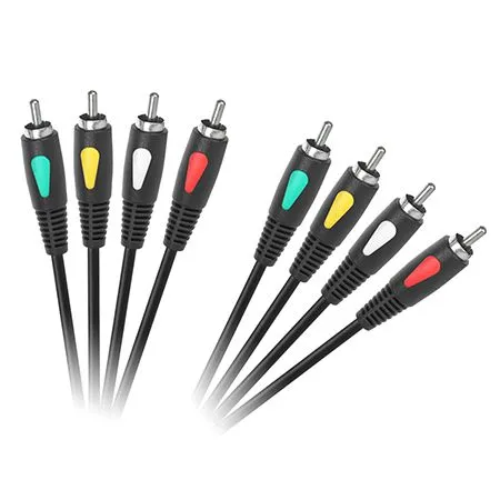 Cablu 4RCA-4RCA 1M Eco-Line Cabletech