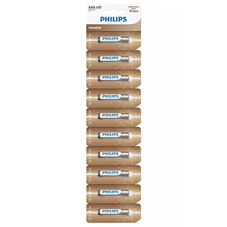 Baterie Entry Alkaline AAA LR03 Bliister 10 B