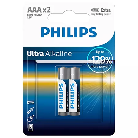 Baterie Ultra Alkaline LR3 AA Blister 2 Buc P