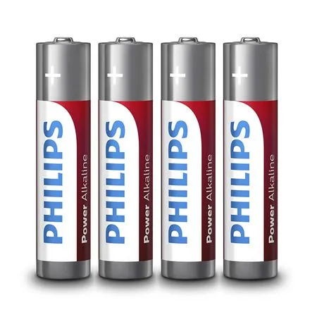 Baterie Power Alkaline LR3 AAA Folie 4 Buc Ph