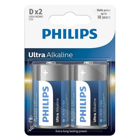 Baterie Ultra Alkaline LR20 D Blister 2 Buc P