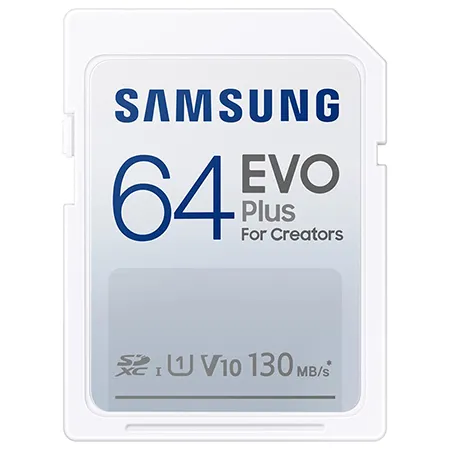 Micro SD Card 64GB UHS-1 Evo Plus Samsung