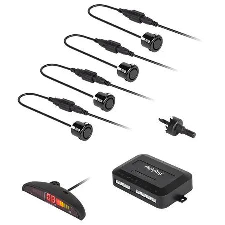 Sistem Parcare Display LED 4 Senzori Negri