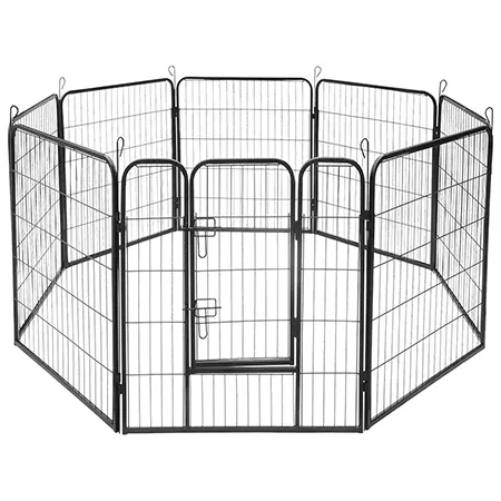 Tarc Modular pentru Caini 8 Panouri 80X100 CM Rebel Ani