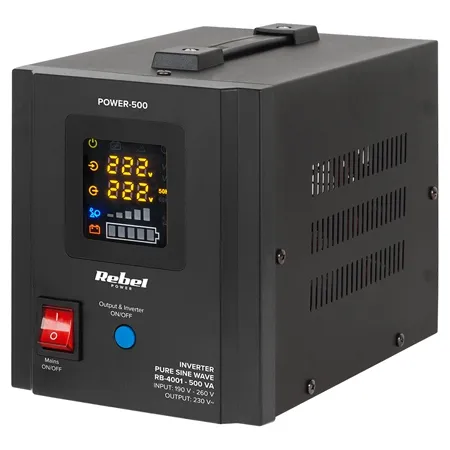 UPS Centrale Sinus Pur 500VA 300W 12V Rebel