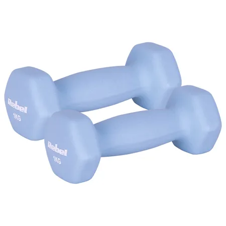 Gantera Fonta Invelis Neopren Hex 2 X 1KG Rebel Active