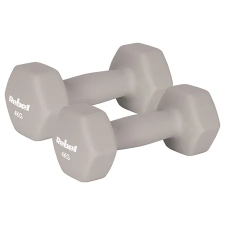 Gantera Fonta Invelis Neopren Hex 2 X 4KG Rebel Active