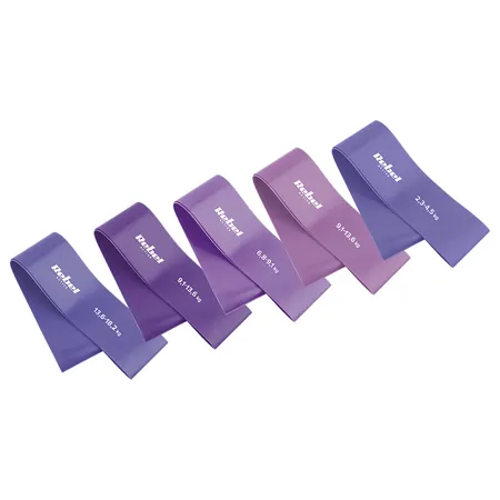 Set 5 Benzi Elastice Latex Mini Band 2-18KG Rebel Activ
