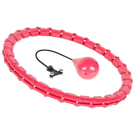 Cerc Fitness Smart Hula Hop 50 CM Roz Rebel Active