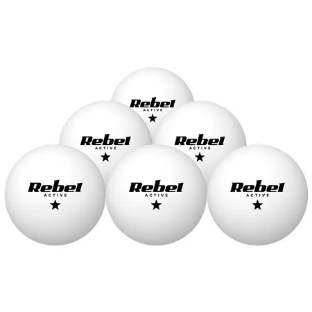 Set 6 Mingi Tenis de Masa Ping Pong Rebel Active