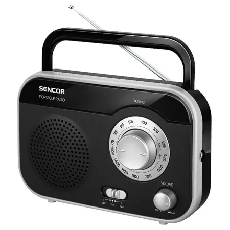 Radio Portabil Negru Sencor