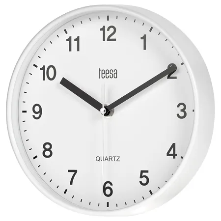 Ceas Perete 20CM Argintiu Teesa