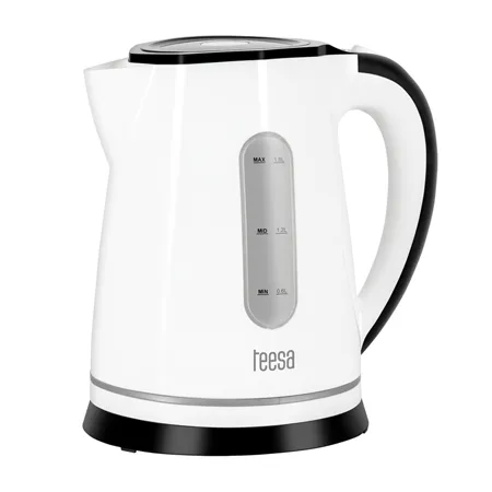 Fierbator Electric Cordless 1.8L Alb Teesa