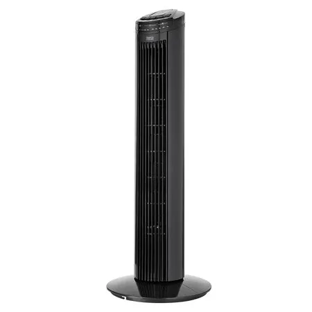 Ventilator Turn Negru 50W Teesa