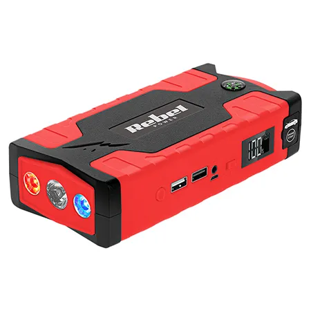 Jump Starter Power Bank si Compresor Rebel