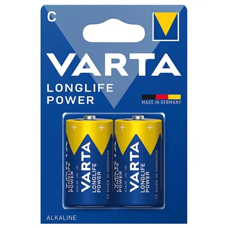 Baterie Alcalina Longlifepower LR14 BL2 Varta