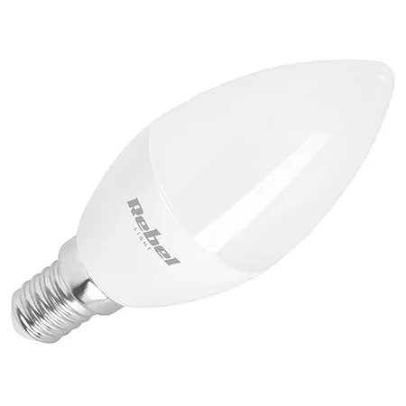 Bec LED E14 5W 230V 3000K Rebel