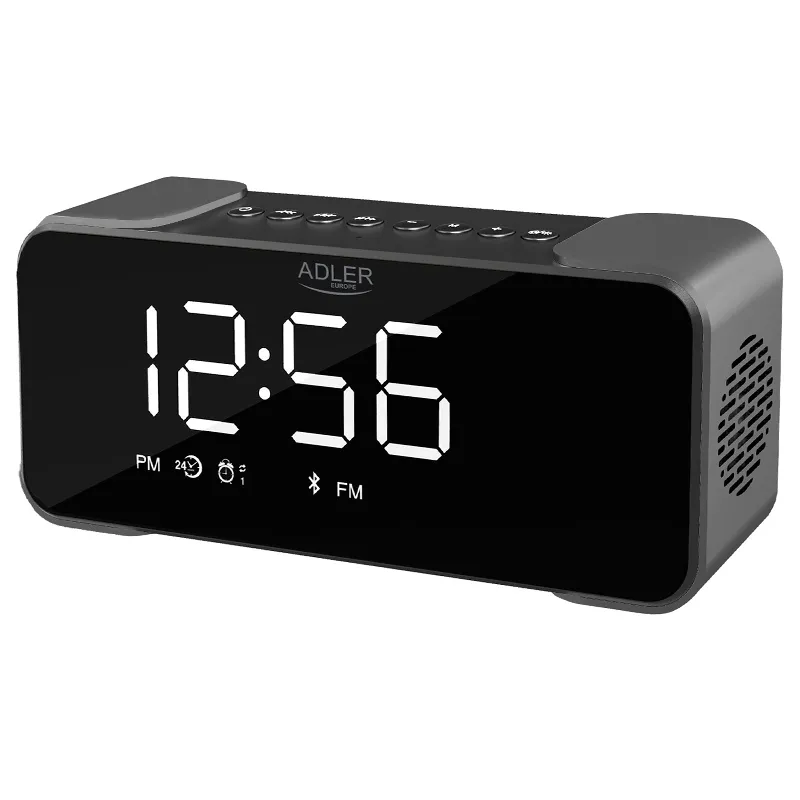 Radio cu Ceas,  BT, SD, AUX, USB, AD 1190 Adler