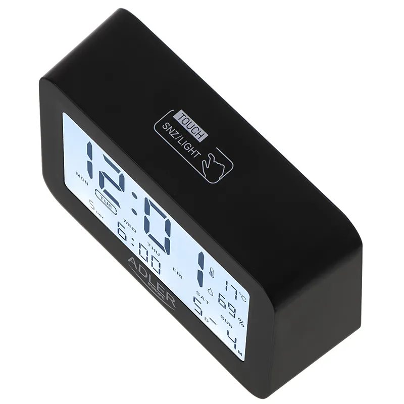 Ceas Alarma cu Baterii 2 X R6 Adler