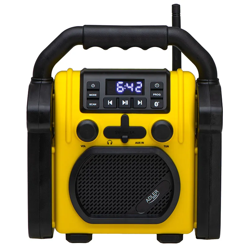 Radio Portabil IPX54 BT, AUX AD 1911 Adler