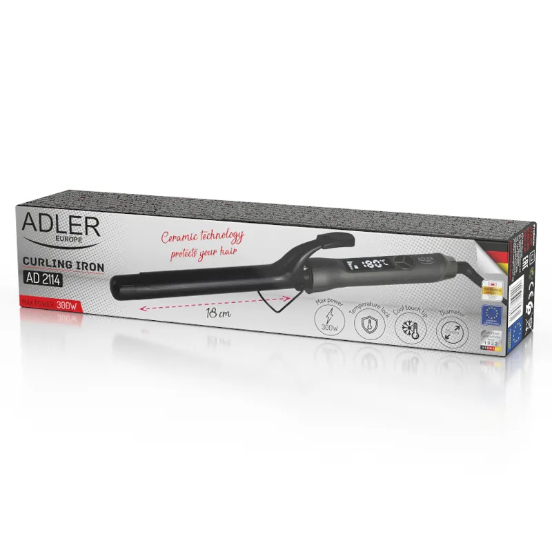 Ondulator Par cu Display 25MM AD 2114 Adler