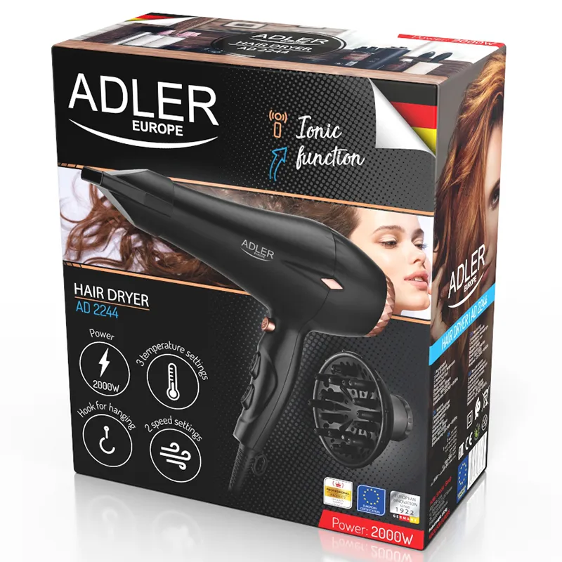 Uscator Par Ionizare 2000W AD 2244 Adler