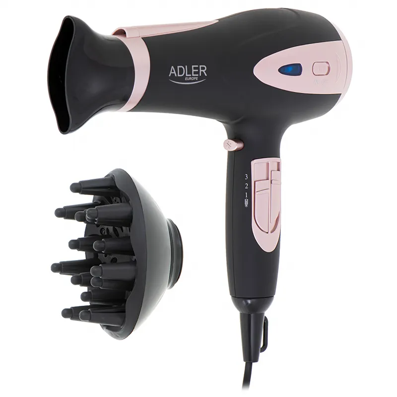 Uscator Par Ionizare 2200W AD 2248 Negru Adler