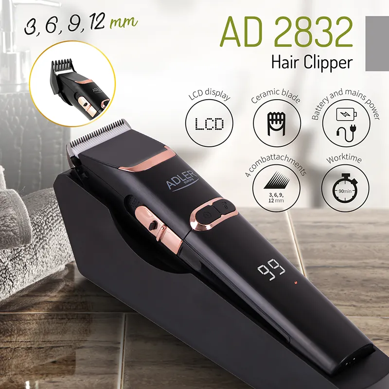 Aparat de Tuns cu Lama Ceramica AD 2832 Adler