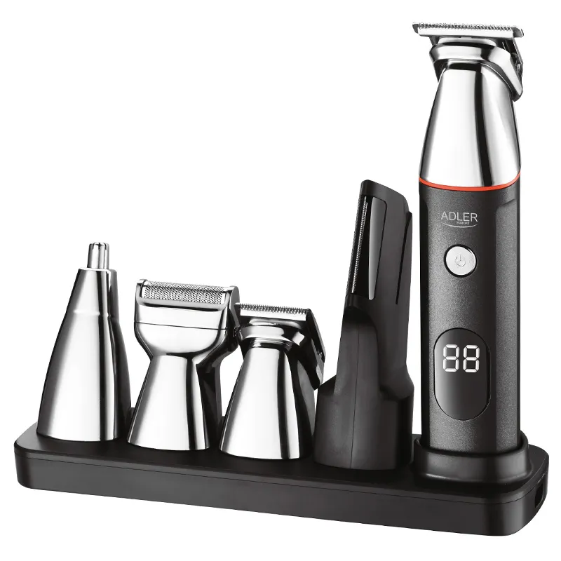 Set 5 in 1 Trimmer cu Afisaj LED AD 2946 Adler
