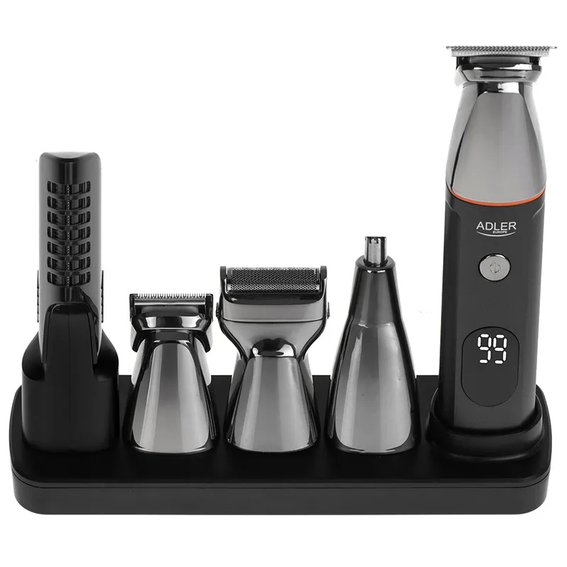 Set 5 in 1 Trimmer cu Afisaj LED AD 2946 Adler