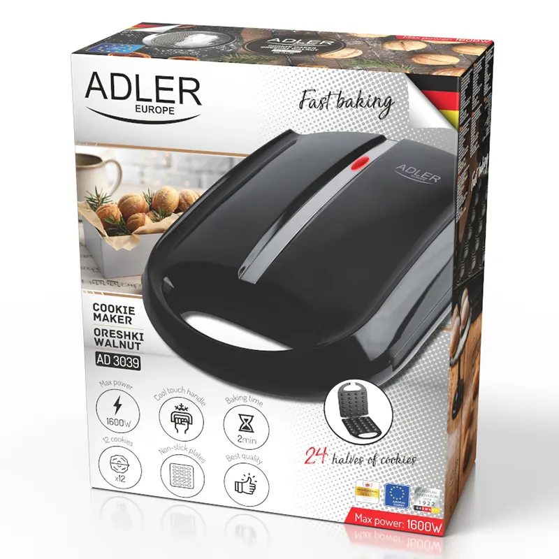 Aparat Nut Maker AD 3039 Negru Adler