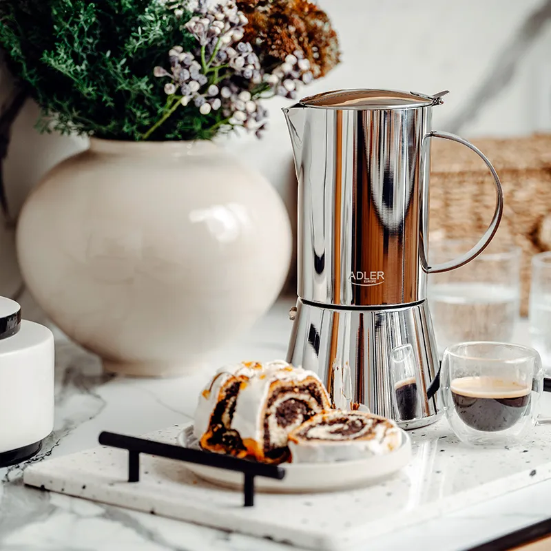 Aparat de Facut Cafea Espresso 620ML Adler
