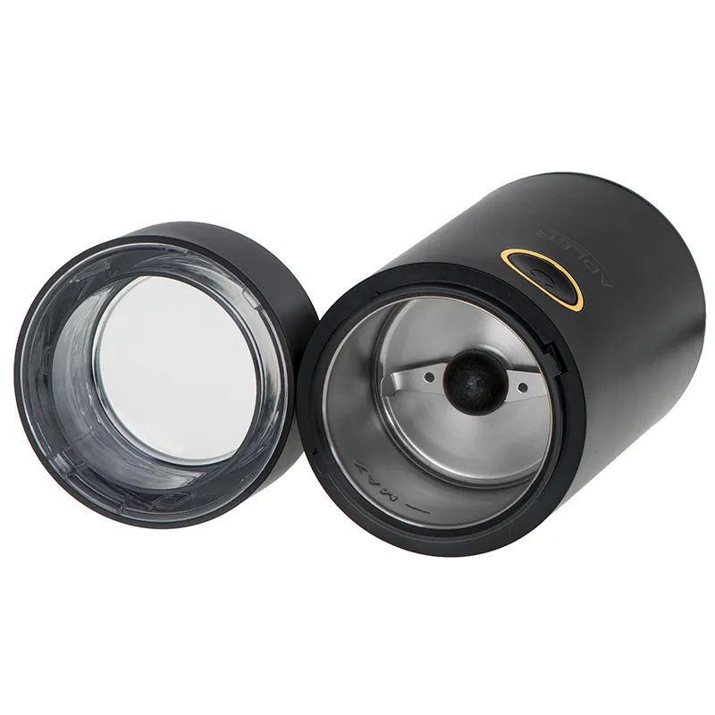 Rasnita Cafea AD 4446 Negru Auriu Adler
