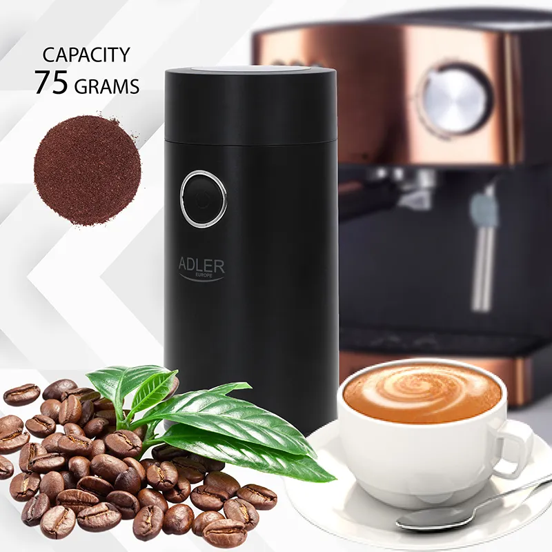 Rasnita Cafea AD 4446 Negru Adler