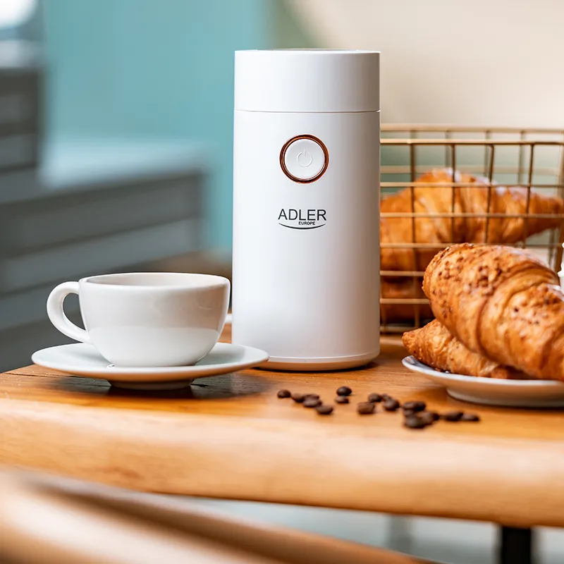 Rasnita Cafea AD 4446 Alb Adler