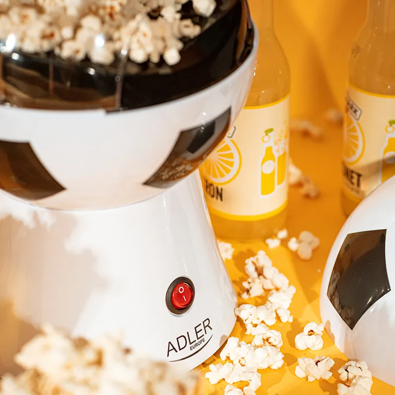 Aparat de Facut Popcorn Minge Fotbal Adler