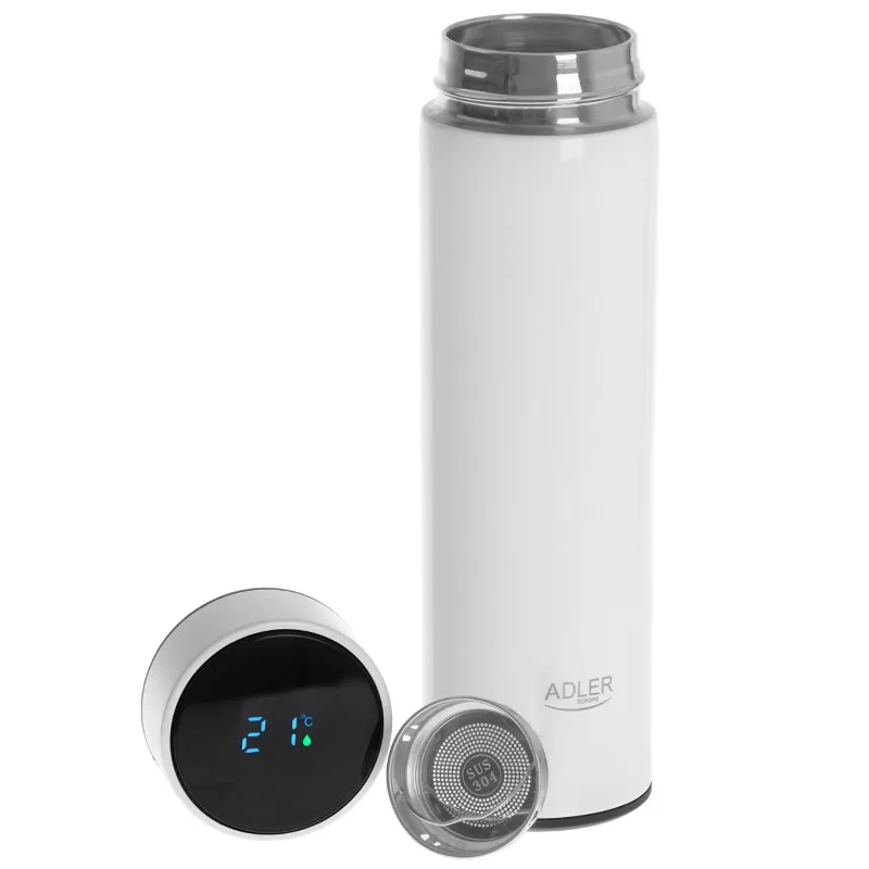 Termos cu Afisaj Temperatura AD 4506 Alb Adler