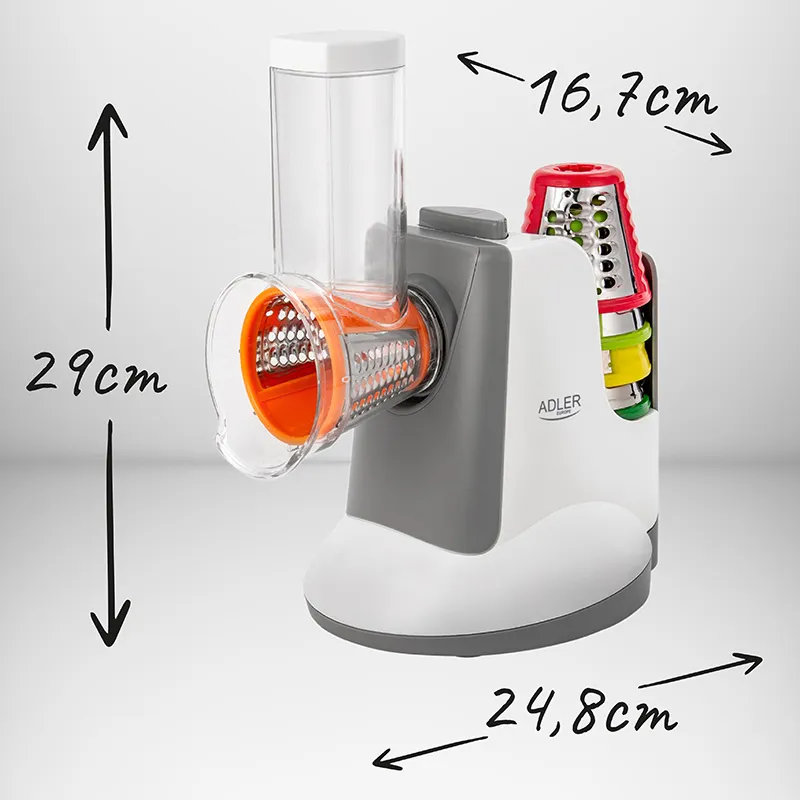 Aparat Feliere Legume 5 Razatoare 150W Adler