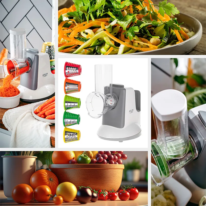 Aparat Feliere Legume 5 Razatoare 150W Adler