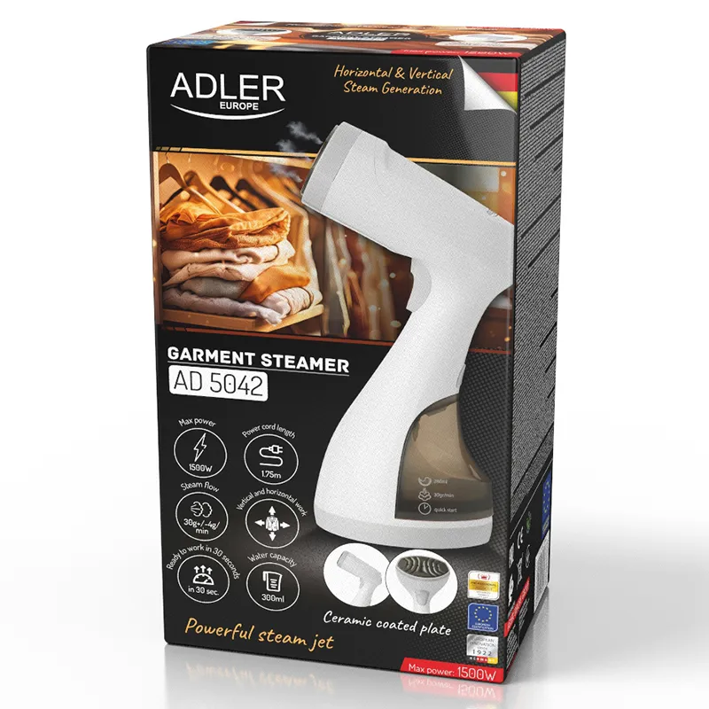 Steamer Tesaturi 1500W AD5042 Adler
