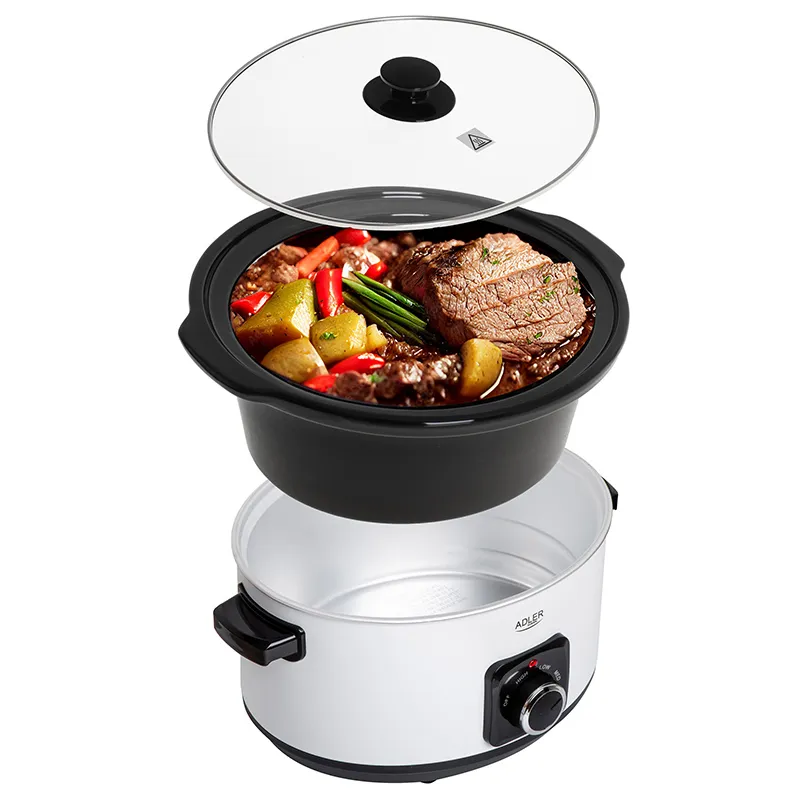 Slow Cooker 5.8L AD 6413 Alb Adler