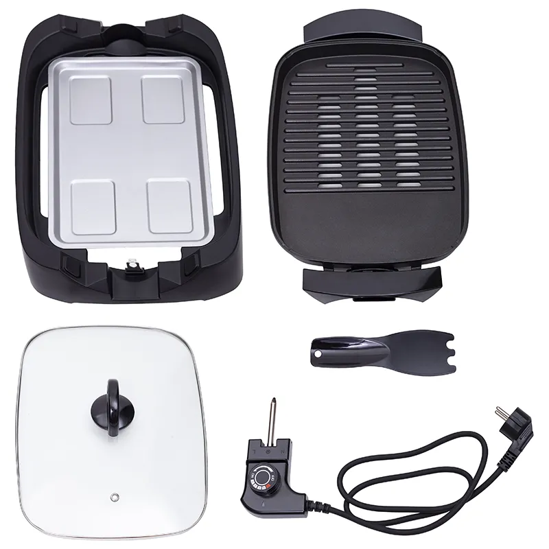 Grill Electric cu Capac 3000W AD 6610 Adler