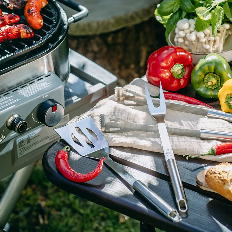 Set Accesorii Grill Inox 420 Adler